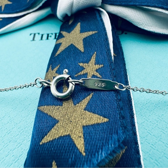 Tiffany & Co 1837 18K Rose Gold & Sterling Silver Interlocking Circles Necklace - Picture 7 of 11